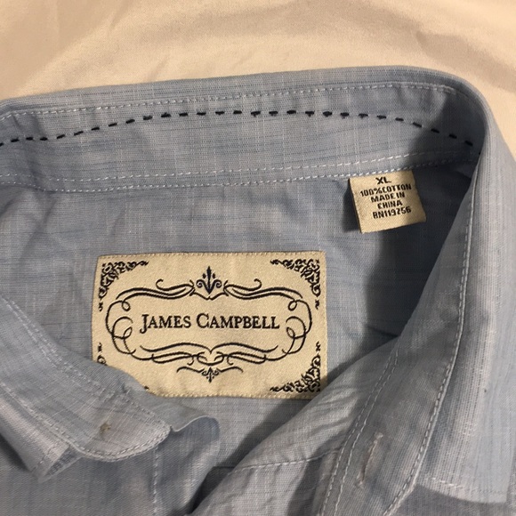 James Campbell - XL - Long Sleeve Button Down - Picture 2 of 5